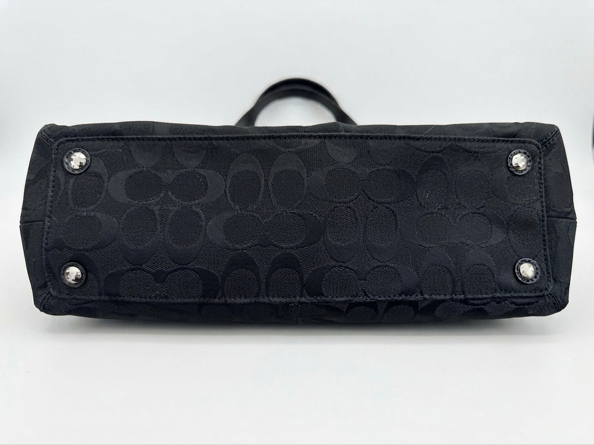 Coach Signature Belted Tote