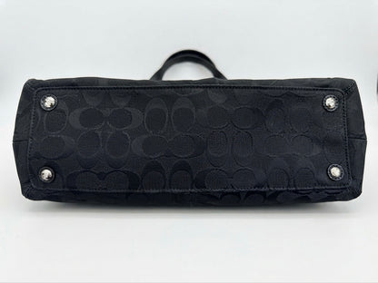 Coach Signature Belted Tote