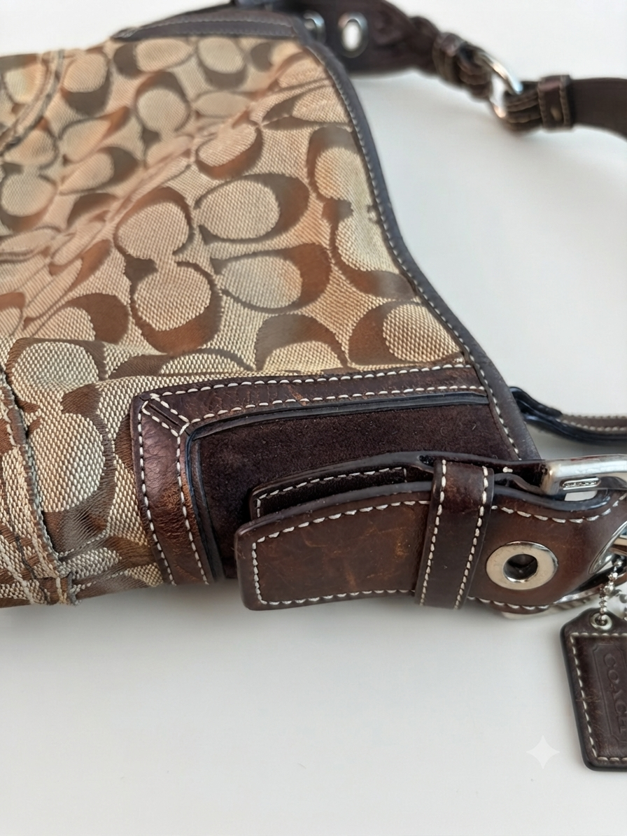 Coach Soho Signature Jacquard Hobo Bag