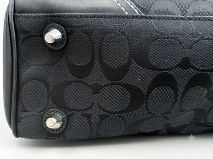 Coach Signature Belted Tote
