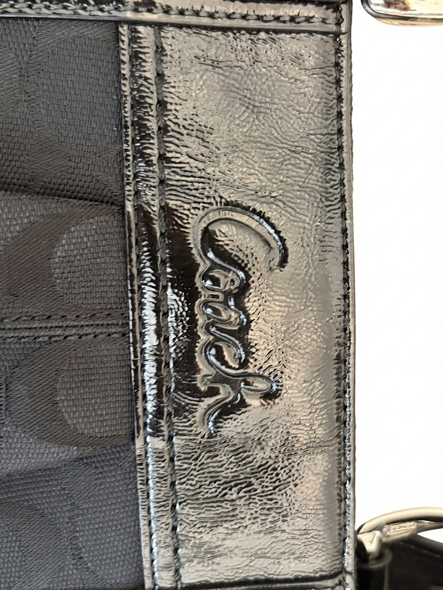 Coach Signature Pleated Gallery Tote
