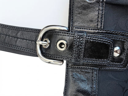 Coach Signature Pleated Gallery Tote