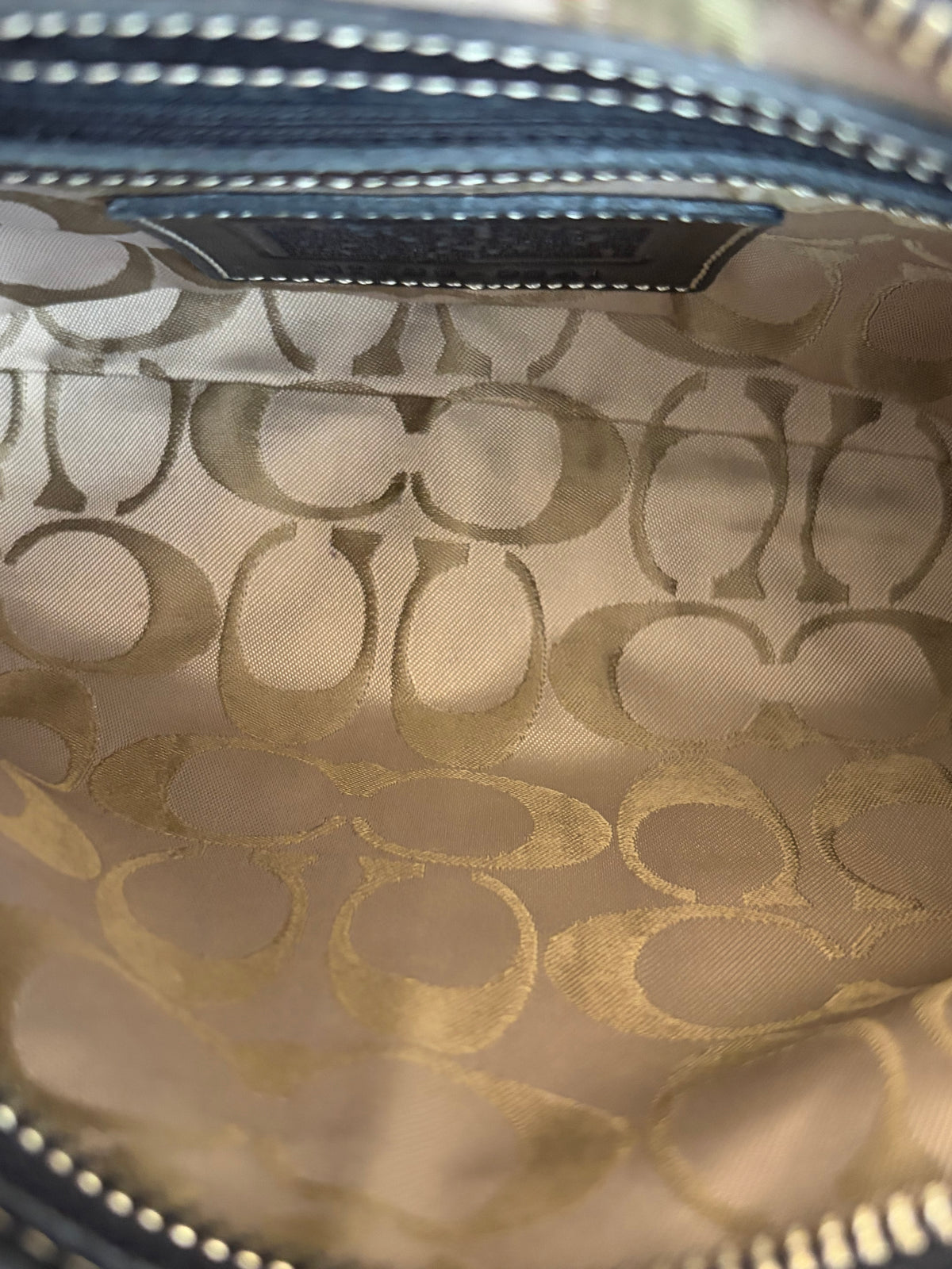 Coach Soho Black Leather Hobo Bag