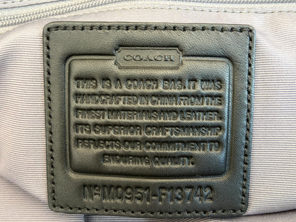 Coach Signature Pleated Gallery Tote