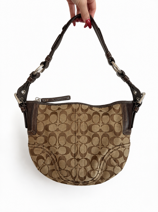 Coach Soho Signature Jacquard Hobo Bag